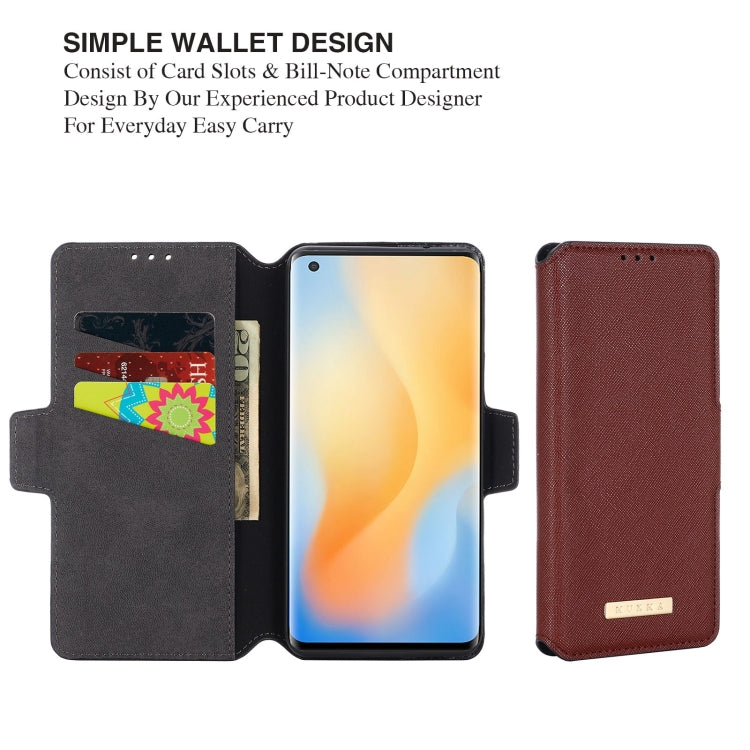 For vivo X50 5G / X50 Pro MUXMA MX115 Cross Texture Oil Edge Flip Leather Phone Case