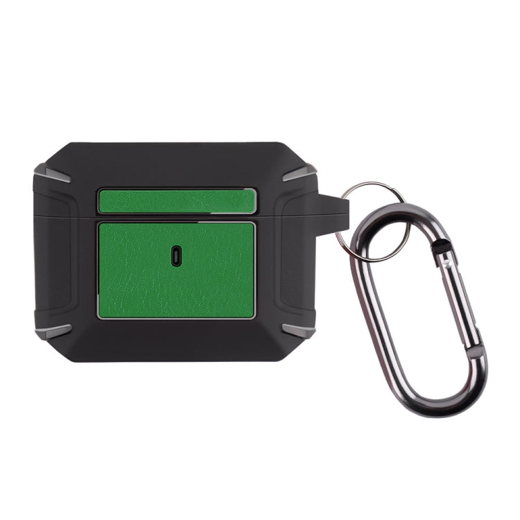 Leather Texture Armor Earphone Protective Case For AirPods Pro