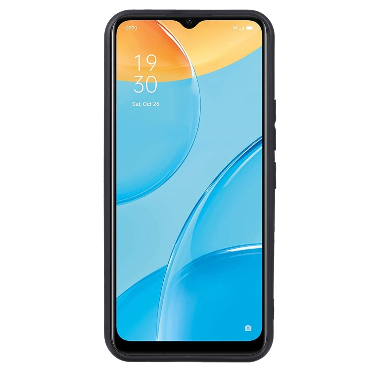 For OPPO A15 TPU Phone Case(Black)