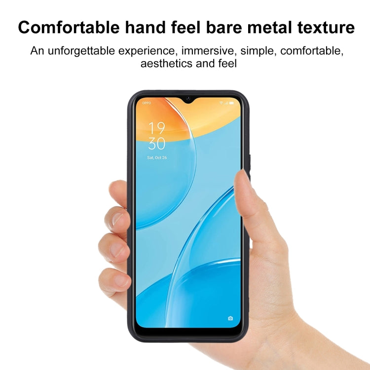 For OPPO A15 TPU Phone Case(Black)