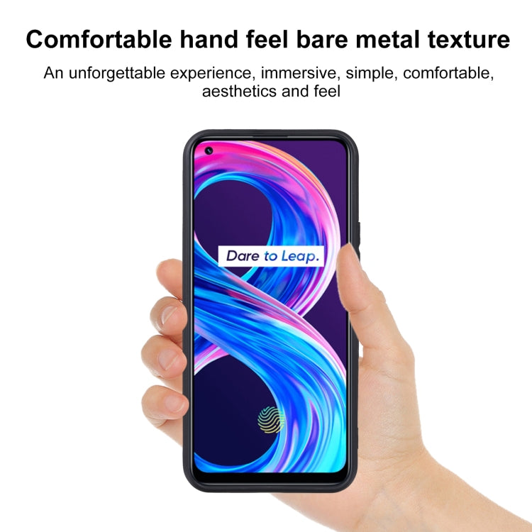 For OPPO Realme 8 Pro TPU Phone Case(Black)