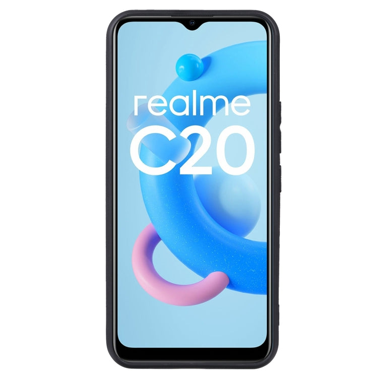 For OPPO Realme C20 TPU Phone Case(Black)