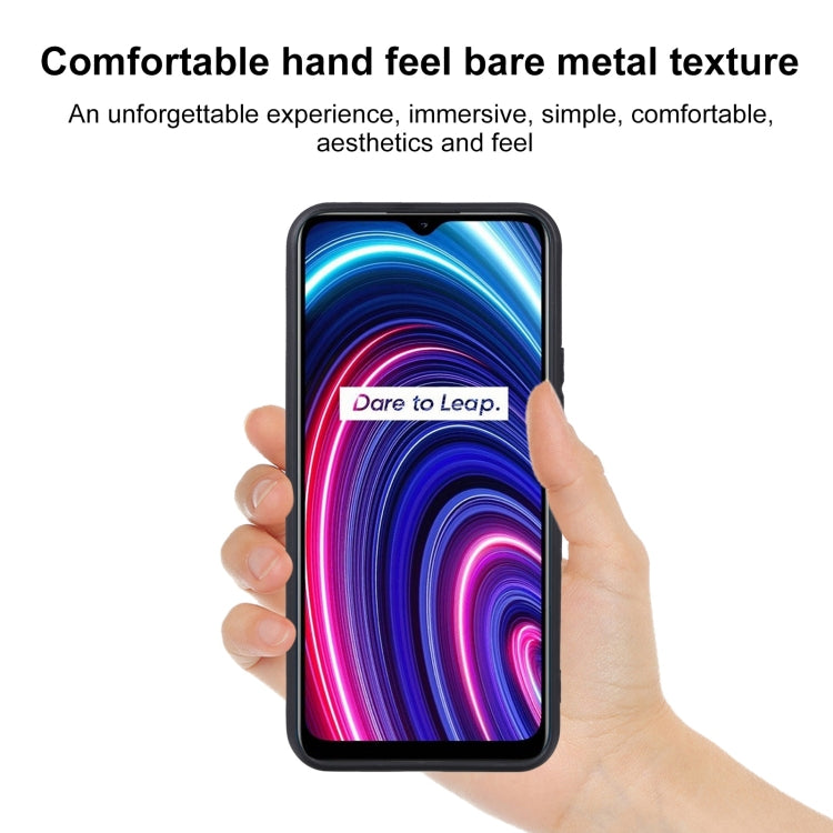 For OPPO Realme C25Y TPU Phone Case(Black)