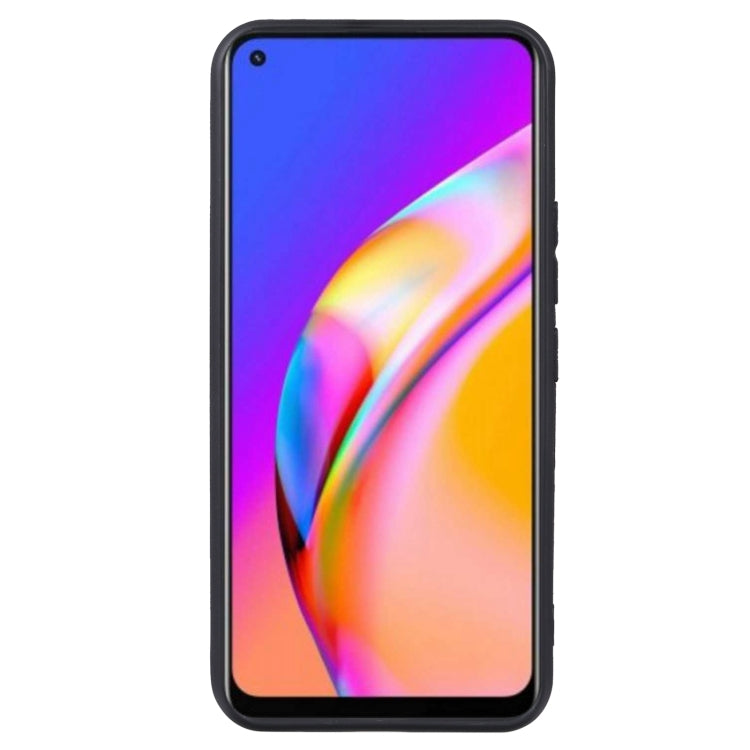 For OPPO Reno5 Lite TPU Phone Case(Black)