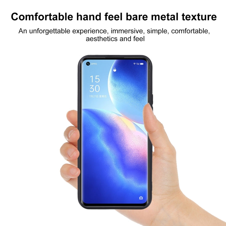 For OPPO Reno5 Pro+ TPU Phone Case(Black)