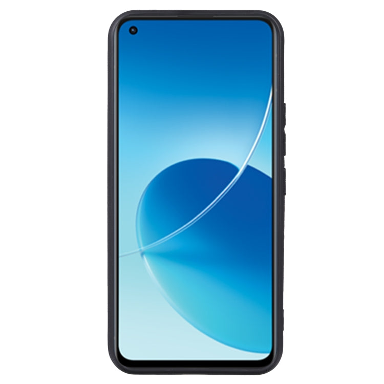 For OPPO Reno6 Z TPU Phone Case(Black)
