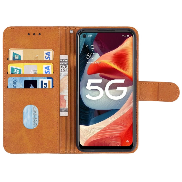 For OPPO A53 5G Leather Phone Case