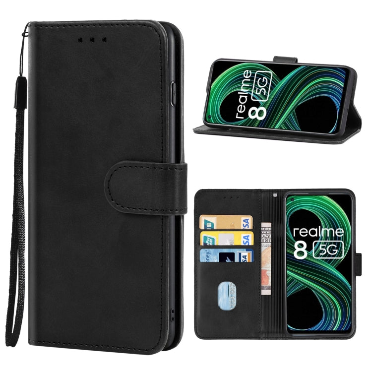 For OPPO Realme 8 5G Leather Phone Case