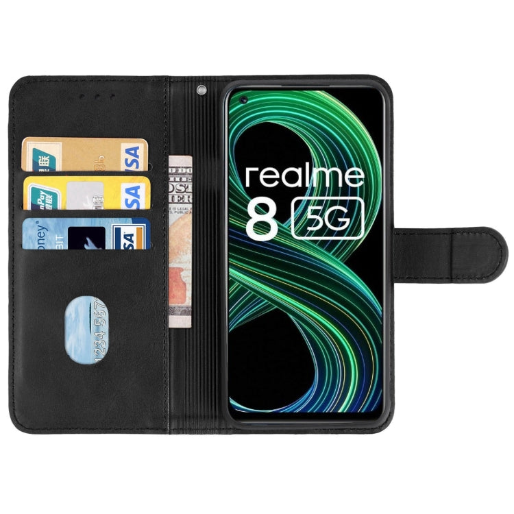 For OPPO Realme 8 5G Leather Phone Case
