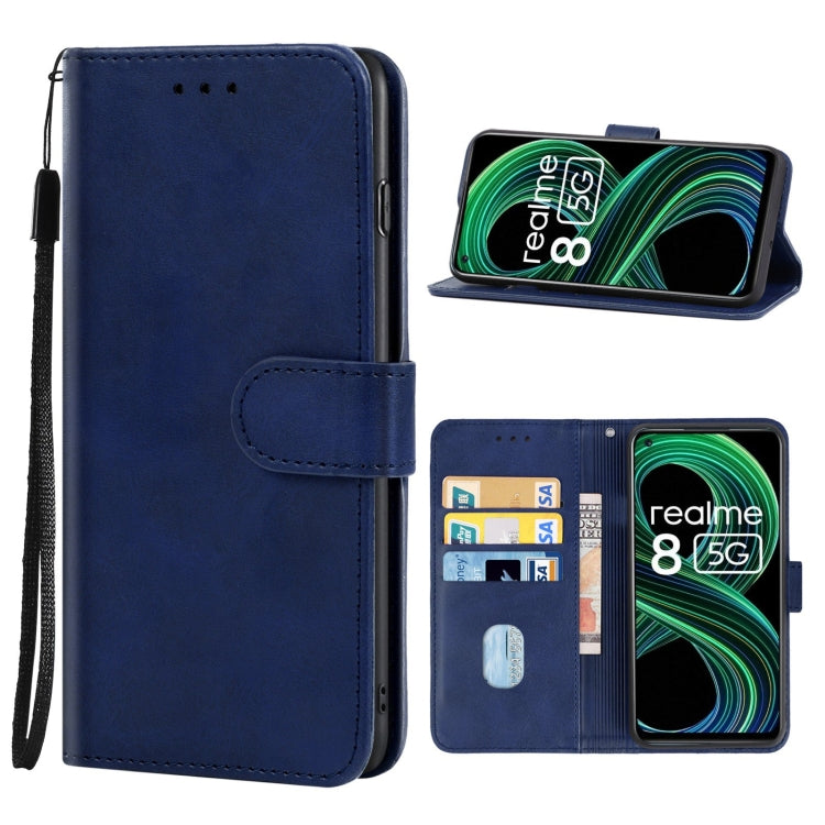 For OPPO Realme 8 5G Leather Phone Case