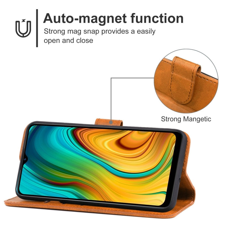 For OPPO Realme C3i Leather Phone Case