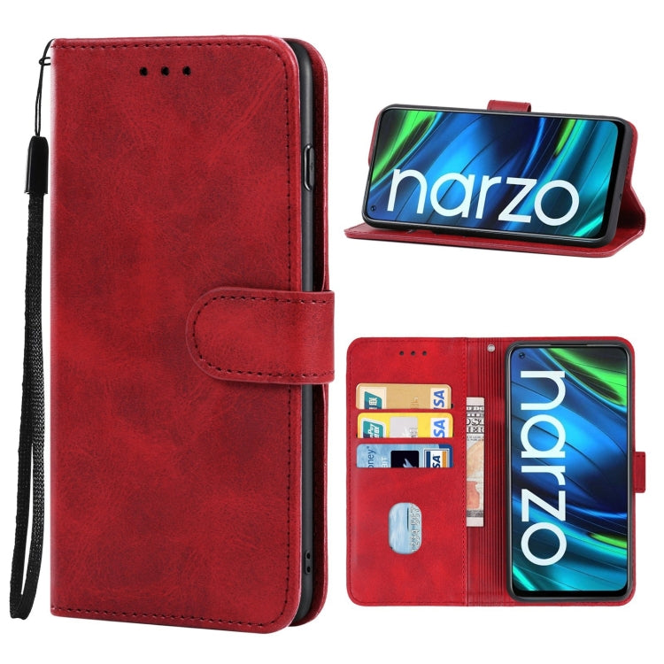 For OPPO Realme Narzo 30 5G Leather Phone Case
