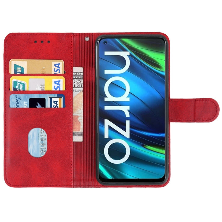 For OPPO Realme Narzo 30 5G Leather Phone Case