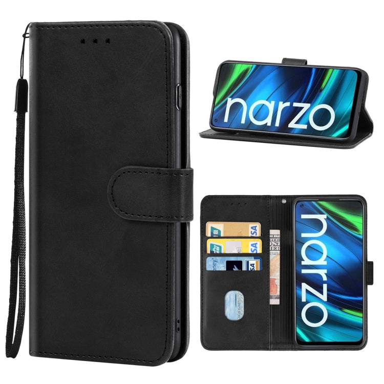 For OPPO Realme Narzo 30 5G Leather Phone Case