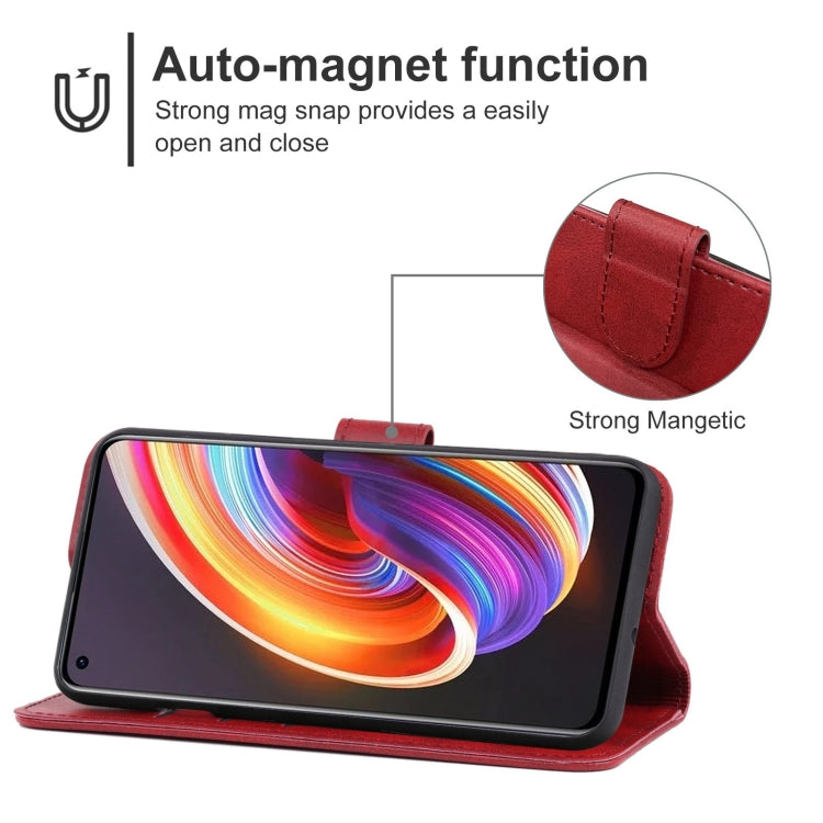 For OPPO Realme Q2 Pro Leather Phone Case