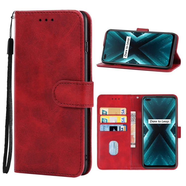 For OPPO Realme X3 Leather Phone Case