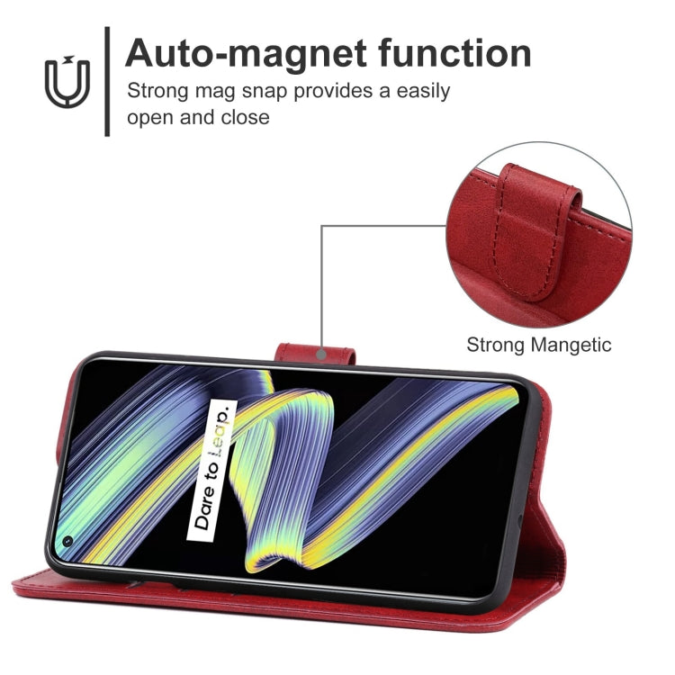 For OPPO Realme X7 Max 5G Leather Phone Case