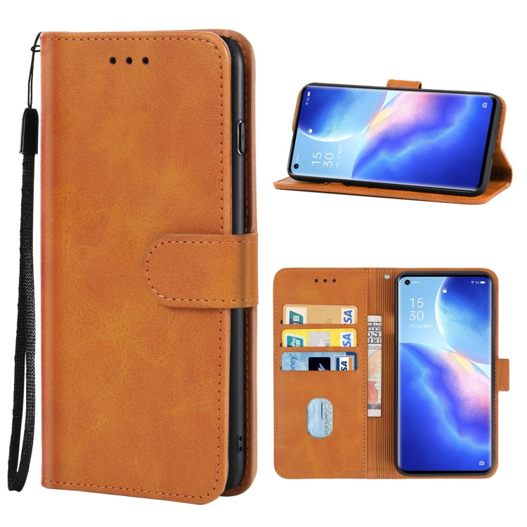 For OPPO Reno5 Pro 5G Leather Phone Case