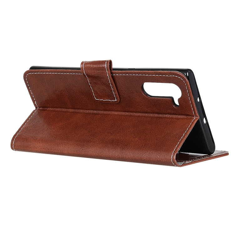 For OPPO Realme 6 Pro Retro Crazy Horse Texture Horizontal Flip Leather Case with Holder & Card Slots & Photo Frame & Wallet