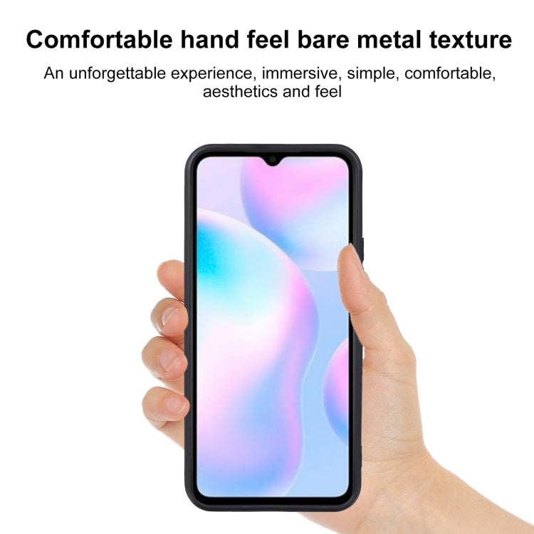 For Xiaomi Redmi 9AT TPU Phone Case(Black)