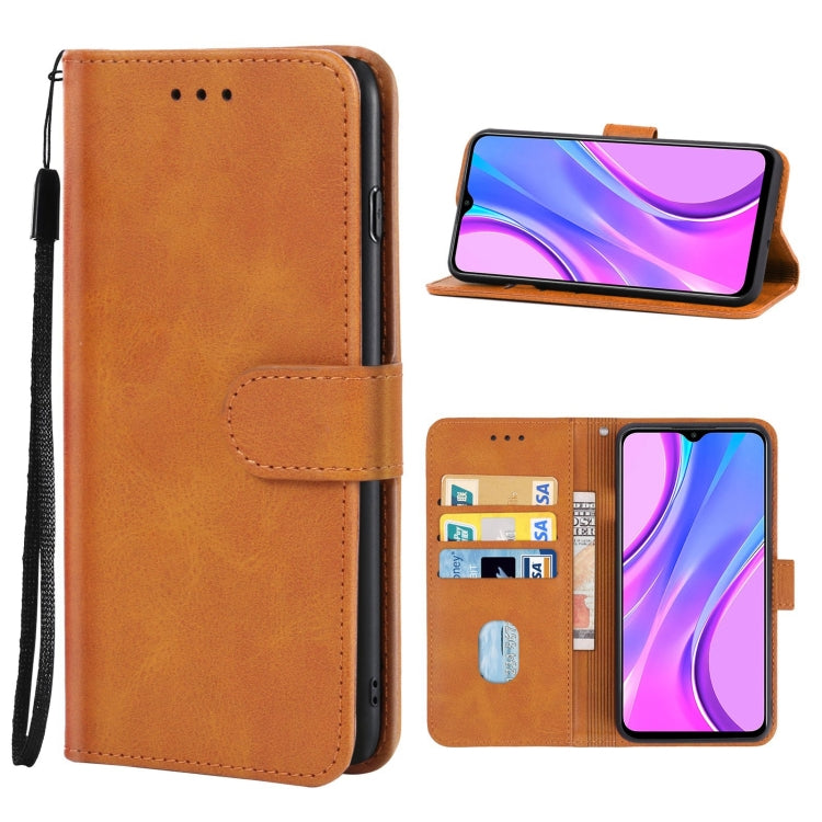 For Xiaomi Redmi 9 Prime Leather Phone Case