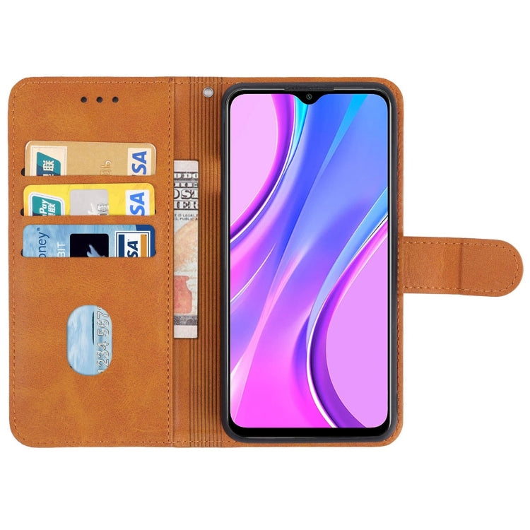 For Xiaomi Redmi 9 Prime Leather Phone Case