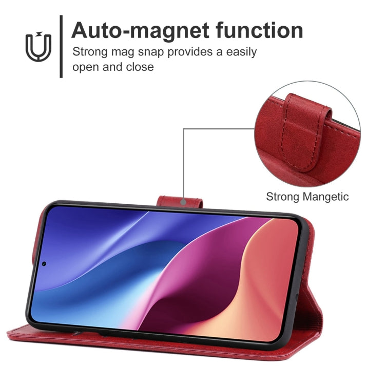 For Xiaomi Redmi K40 Pro Leather Phone Case