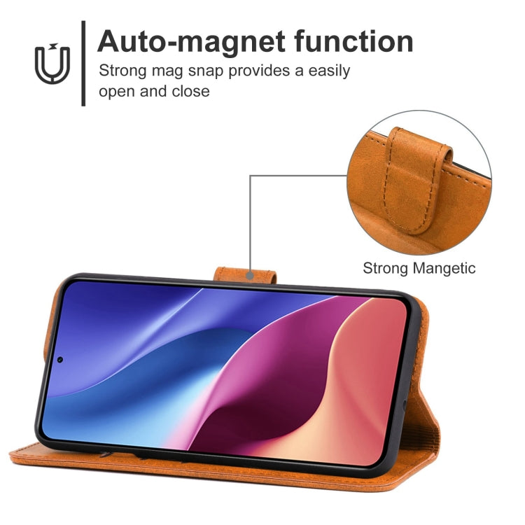 For Xiaomi Redmi K40 Pro Leather Phone Case