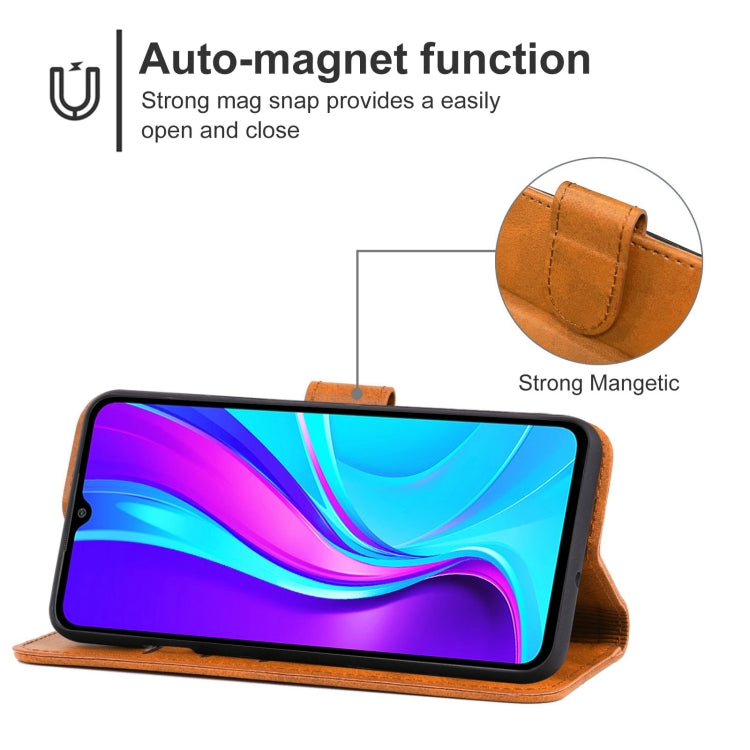 For Xiaomi Redmi 9 India Leather Phone Case