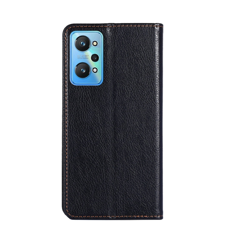 For OPPO Realme GT Neo2 5G Gloss Oil Solid Color Magnetic Leather Phone Case