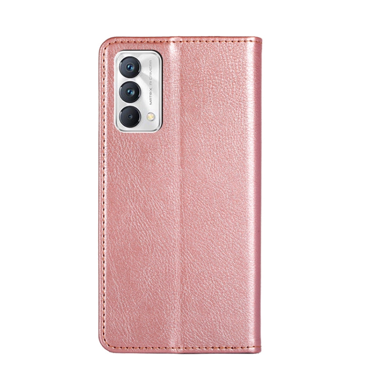 For OPPO Realme GT Master / Q3 Pro Carnival Gloss Oil Solid Color Magnetic Leather Phone Case