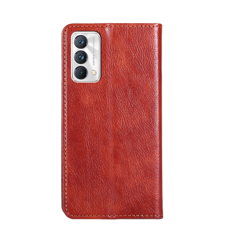 For OPPO Realme GT Master / Q3 Pro Carnival Gloss Oil Solid Color Magnetic Leather Phone Case