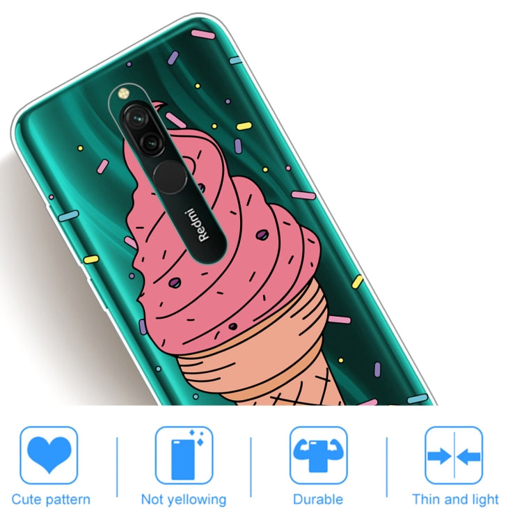 For Xiaomi Redmi 8 Lucency Painted TPU Protective Case