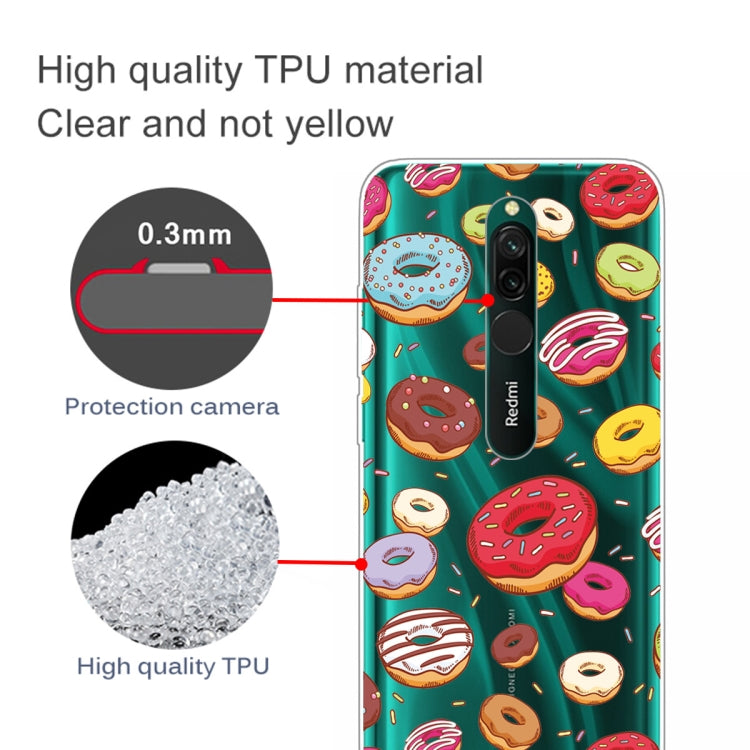 For Xiaomi Redmi 8 Lucency Painted TPU Protective Case