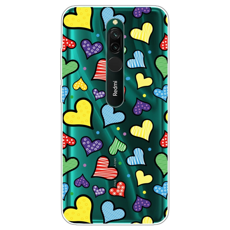 For Xiaomi Redmi 8 Lucency Painted TPU Protective Case