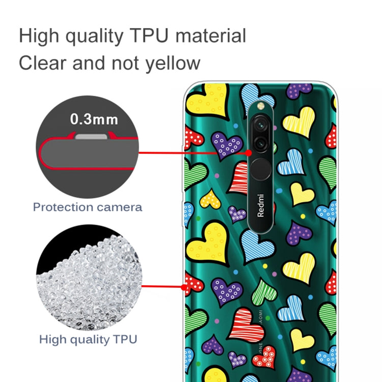 For Xiaomi Redmi 8 Lucency Painted TPU Protective Case