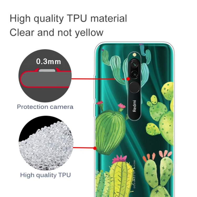 For Xiaomi Redmi 8 Lucency Painted TPU Protective Case