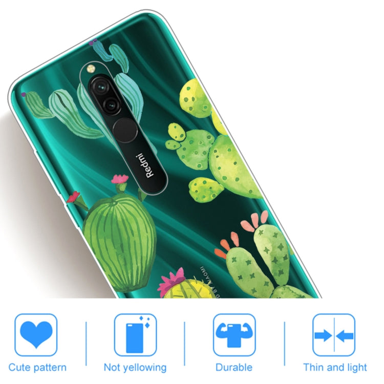 For Xiaomi Redmi 8 Lucency Painted TPU Protective Case