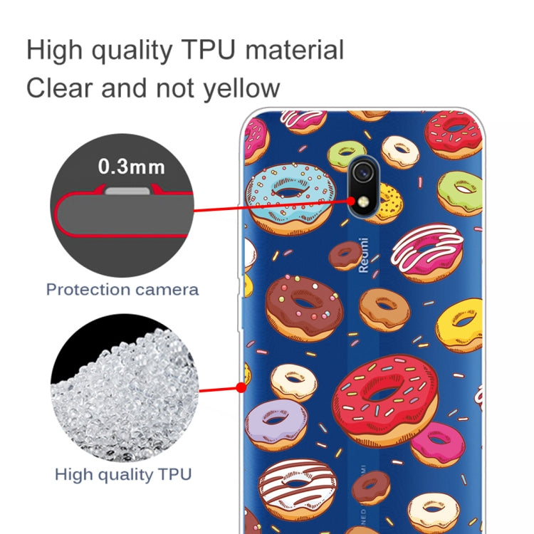 For Xiaomi Redmi 8A Lucency Painted TPU Protective Case