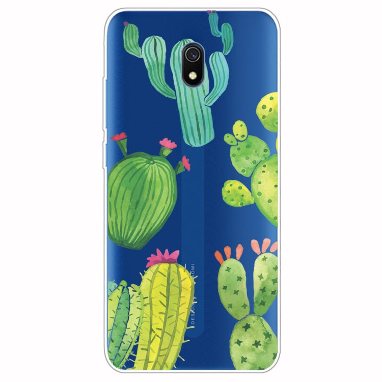 For Xiaomi Redmi 8A Lucency Painted TPU Protective Case