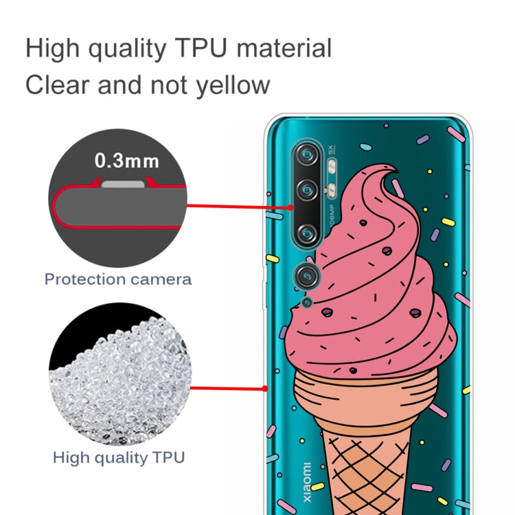 For Xiaomi CC9 Pro Lucency Painted TPU Protective Case