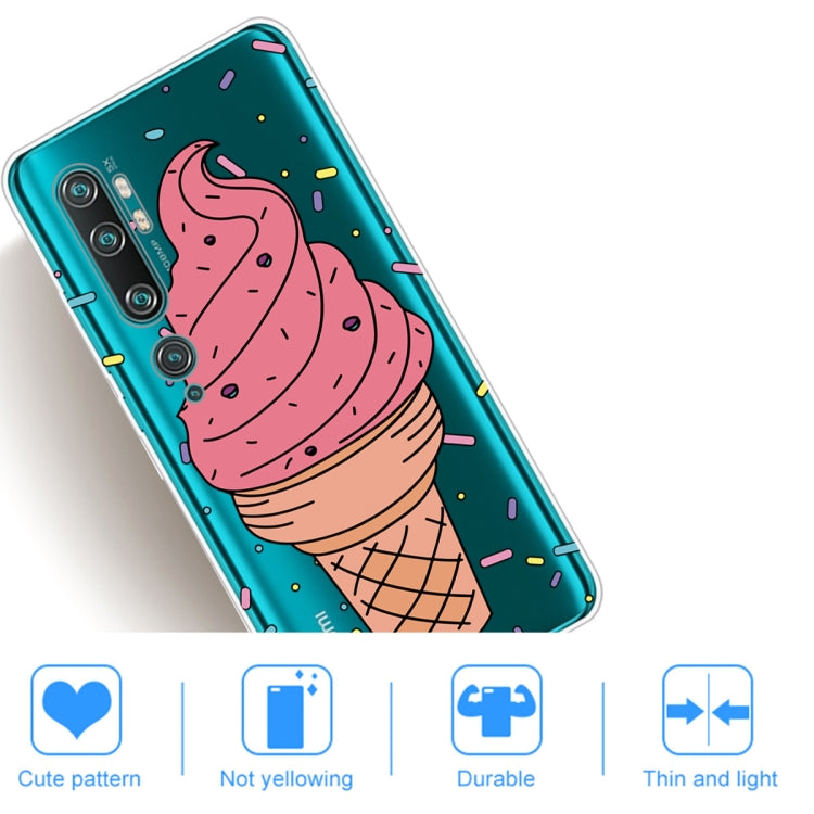 For Xiaomi CC9 Pro Lucency Painted TPU Protective Case