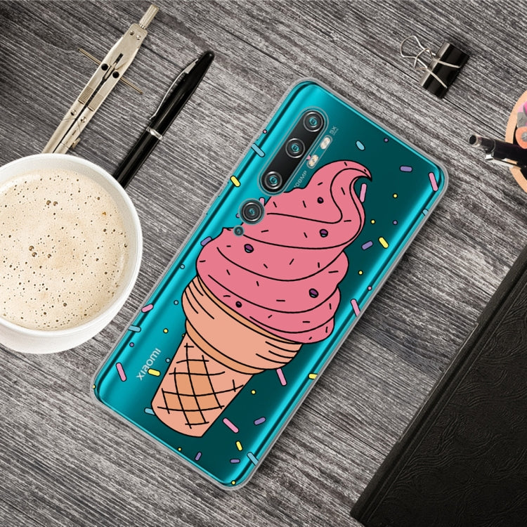 For Xiaomi CC9 Pro Lucency Painted TPU Protective Case