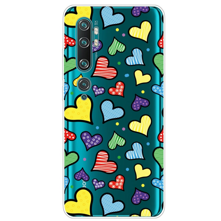 For Xiaomi CC9 Pro Lucency Painted TPU Protective Case