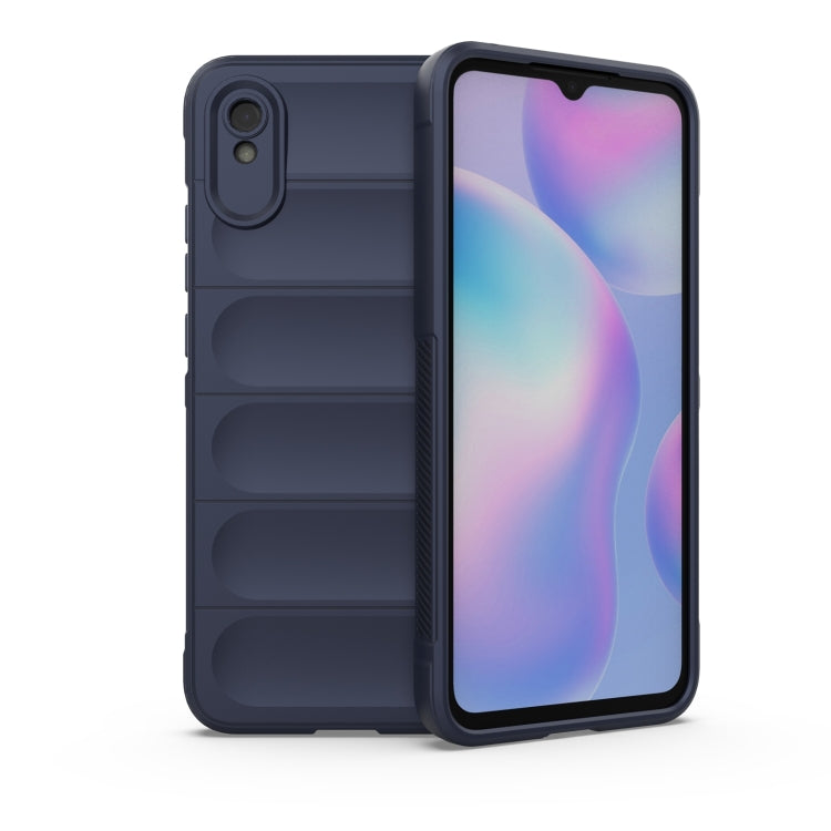 For Xiaomi Redmi 9A Magic Shield TPU + Flannel Phone Case