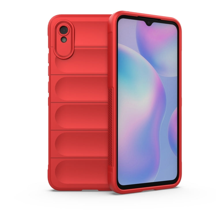 For Xiaomi Redmi 9A Magic Shield TPU + Flannel Phone Case