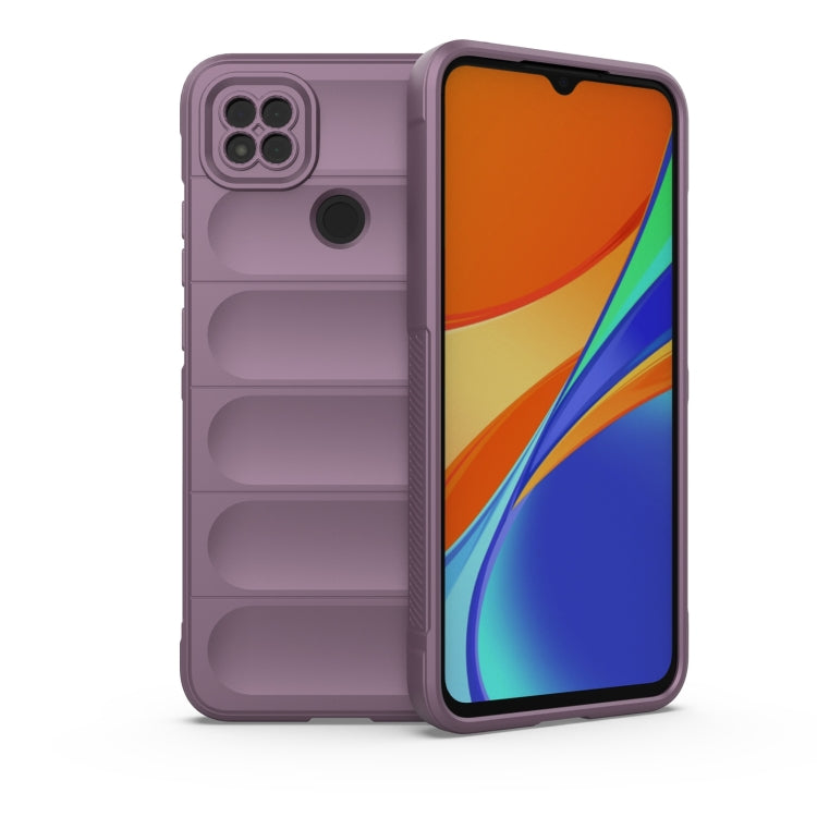 For Xiaomi Redmi 9C Magic Shield TPU + Flannel Phone Case