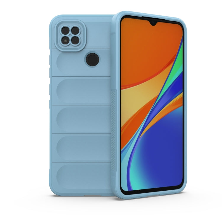 For Xiaomi Redmi 9C Magic Shield TPU + Flannel Phone Case
