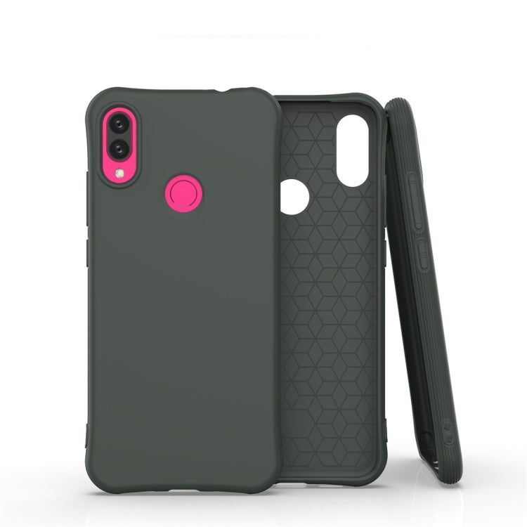 For Xiaomi Redmi Note 7 / 7S Solid Color TPU Slim Shockproof Protective Case