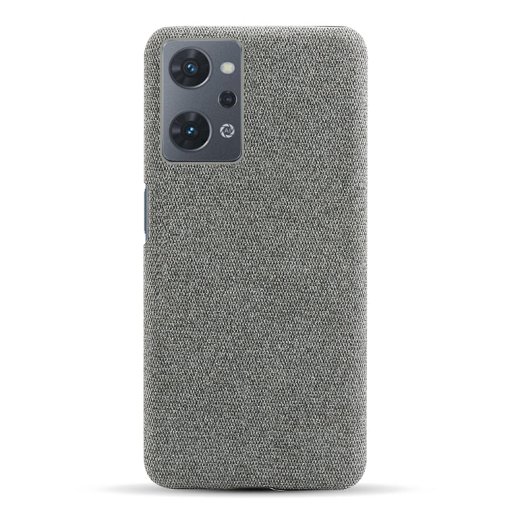 For OPPO Reno7 A Cloth Coated Hard Plastic Phone Case